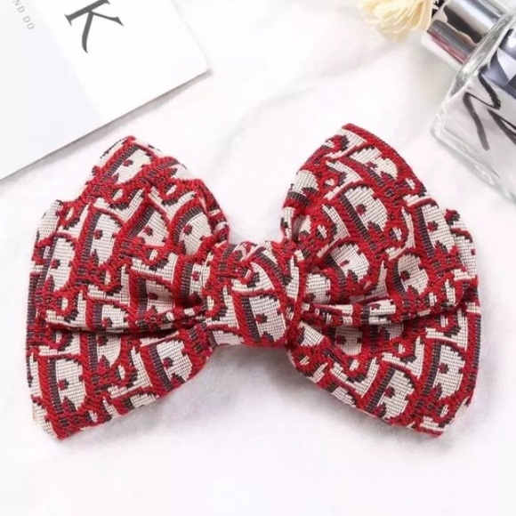 Dior Bow Hairpin Top Clip Hair Accessory - Picture 1 of 6
